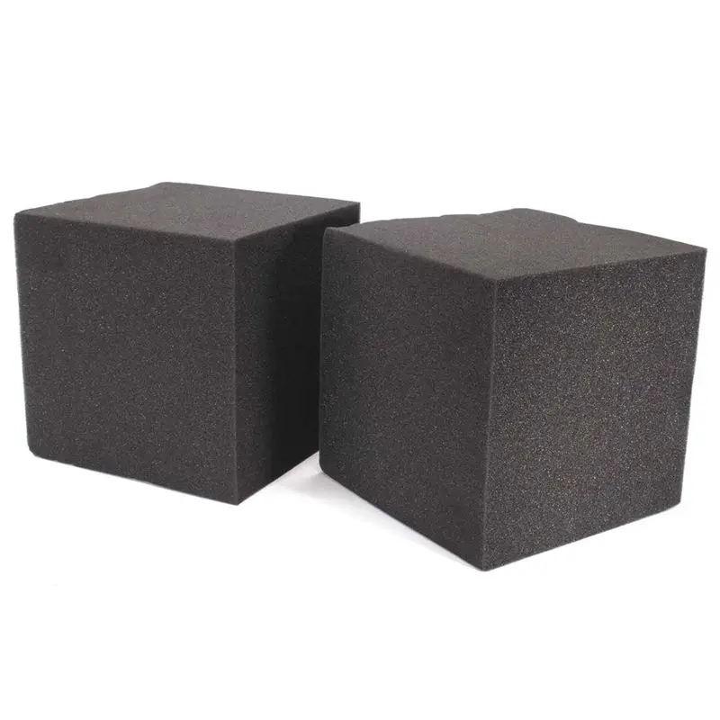 20x20x20cm 2pcs Sound Insulation Cotton Absorption Room Acoustic Music Room Tile Wall Panel Polyurethane Cotton