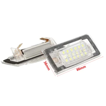 

CARALL LE1774 Kit Led license plate lights for Audi TT 1999-2006 White