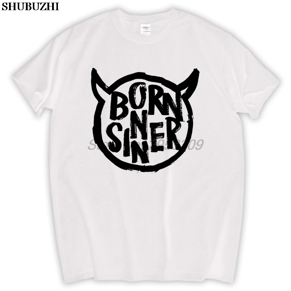 Унисекс J Cole Born Sinner хлопковая футболка хип-хоп Roc Nation Rap World Tee DZ038E | Мужская одежда