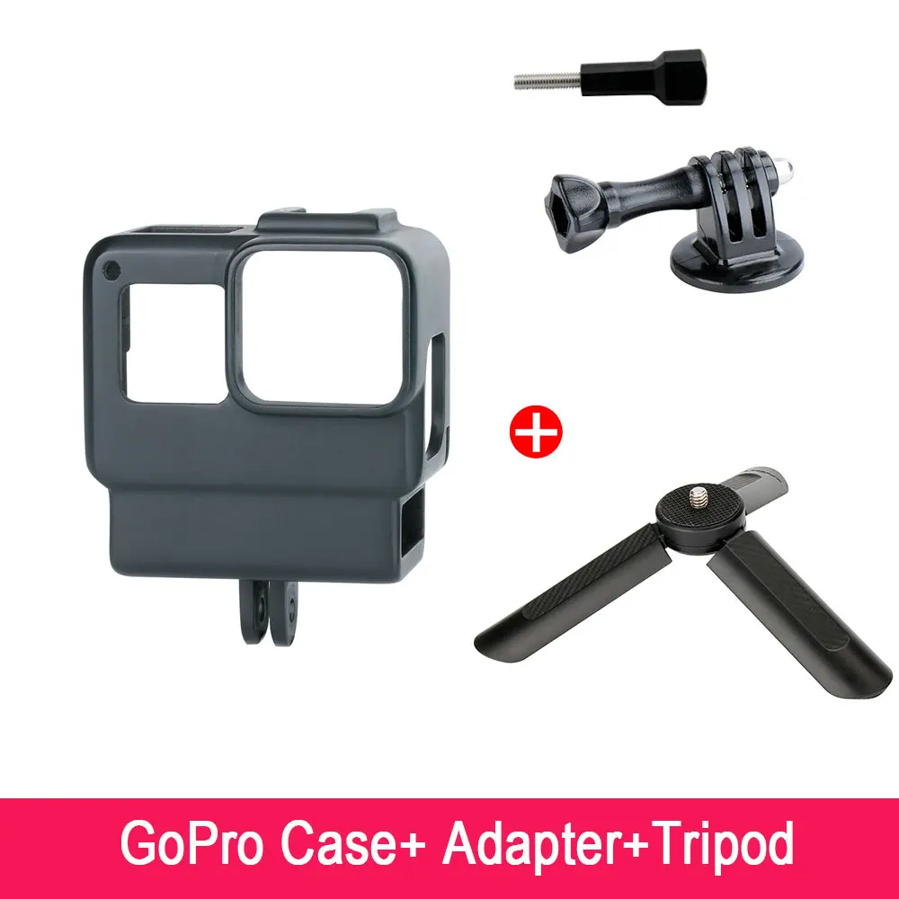 Защитный чехол для корпуса с креплением Горячий башмак штатива GoPro Hero 7 6 5