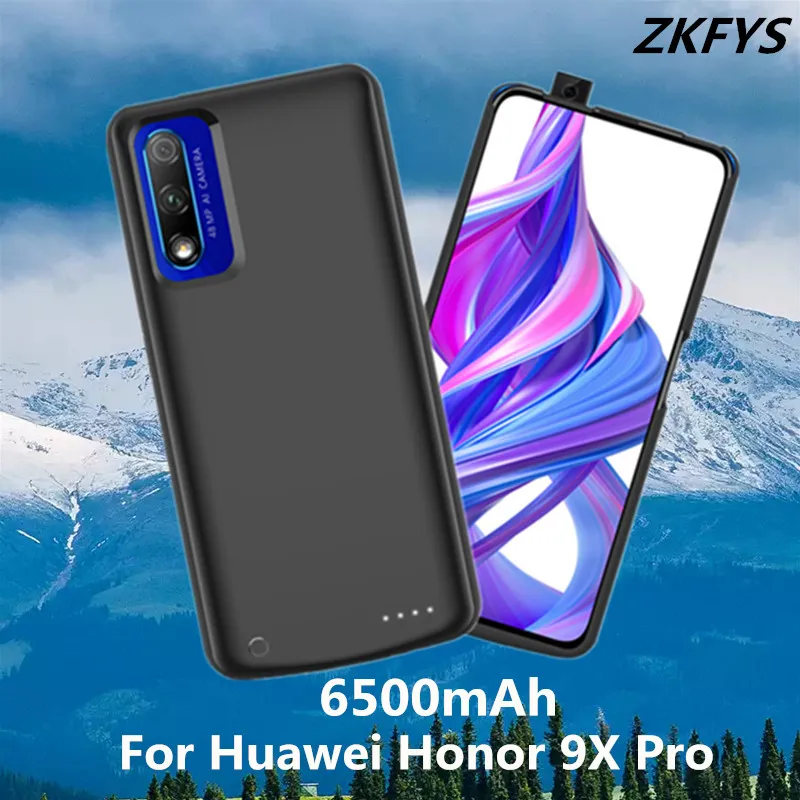 Высококачественный чехол для Huawei Honor 9X Pro внешнее резервное зарядное устройство