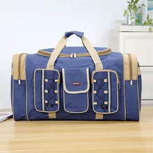 Ткань Оксфорд большая вместительность водонепроницаемый багажная партия передвижная сумка стеганая сумка для хранения большая дорожная сумка