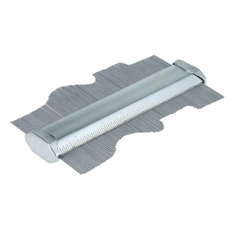 

New Stainless steel profile Gauge Duplicator Irregular Profile Measuring Gauge Carpenter's Measurement AccessoriesTools