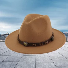 Новая модная шляпа от солнца, ковбойская шляпа для мужчин и женщин, кепки для путешествий, джазовая шляпа хорошего качества, ковбойские шляпы Chapeu, 6 цветов