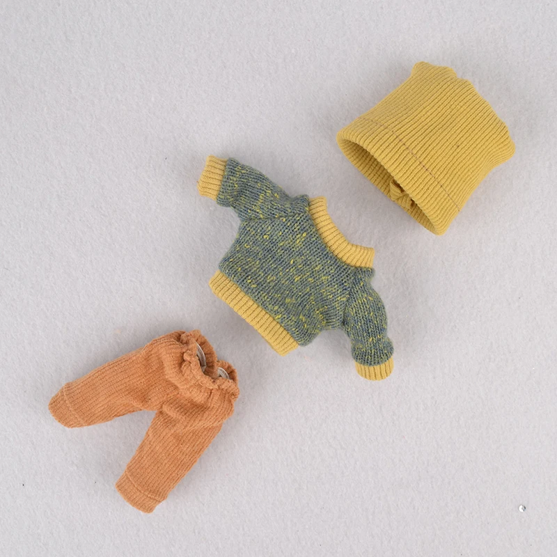 6 inch Bjd Doll Clothes For Dolls 16cm Toys Wedding Dress Spring Summer Autumn Winter Season Clothing Suit Furs For Girls 15cm