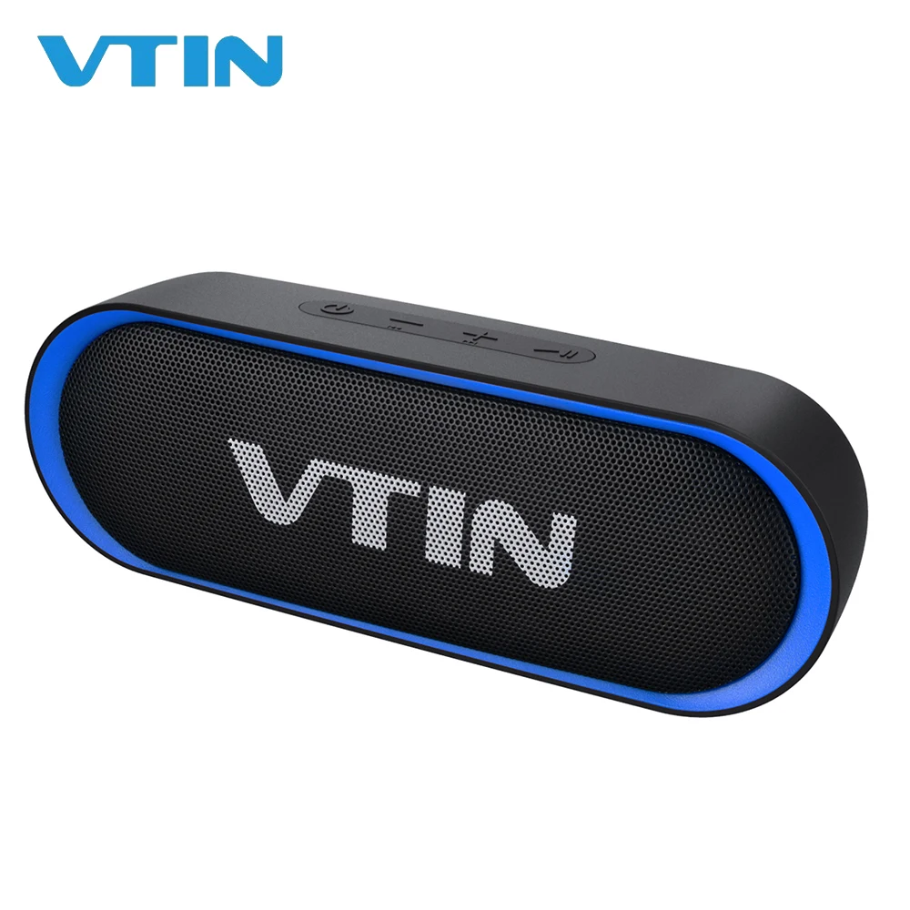 VTIN Открытый Bluetooth 5 0 динамик беспроводной портативный громкий IPX5