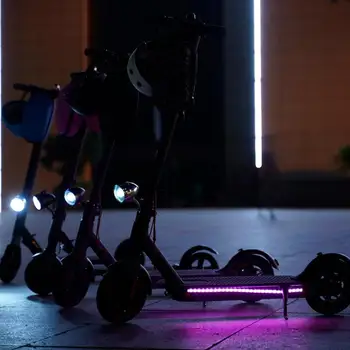 

M365 Pro Electric Scooter Waterproof Light Strip Chassis Colorful Night Safe Cycling Bar Lamp Skateboard Decorative Lights