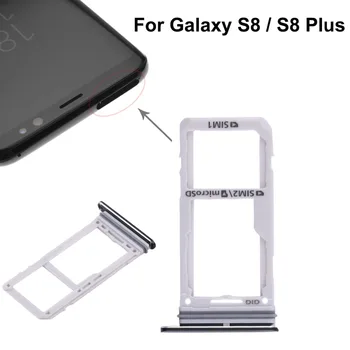 

Dual SIM Card Tray \ Micro SD Card Tray For Samsung Galaxy S8 \ S8 Plus