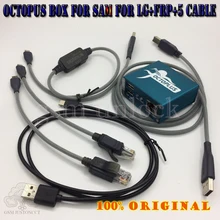 Gsmjustoncct Octopus box+ frp активированный+ полный активированный для LG для samsung+ 5 кабелей, включая кабель optimus