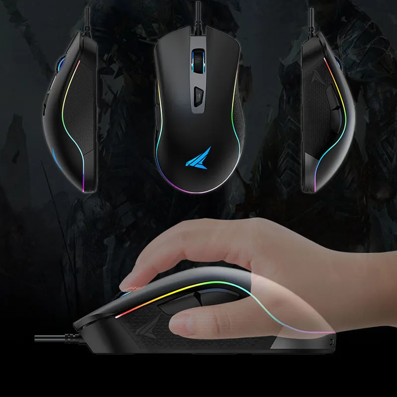  Original Durgod l Wired Gaming Mouse 12000DIP LED Lighting Ergonomic Optical RGB Professional mouse