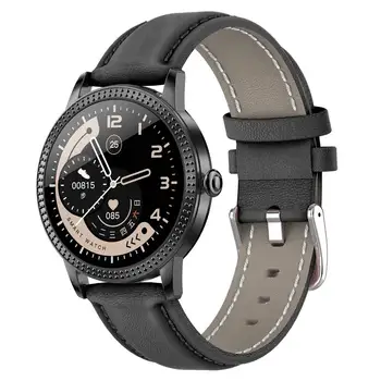 

Bakeey CF18P Smartwtach bluetooth 5.0 Heart Rate Blood Pressure Monitor Multiple Dials Weather Display Ultra-thin Smart Watch