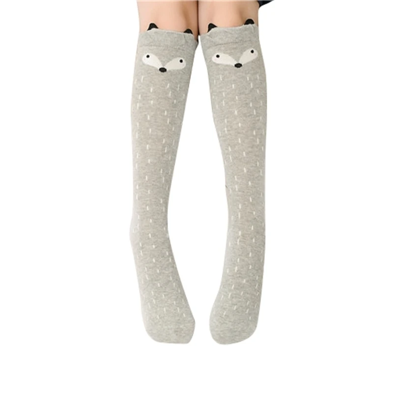 kids Socks 2 Хлопковые носки для малышей с изображением медведя; гетры до колена; Милые Мультяшные носки; Детские хлопковые носки; детские носки для мальчиков и девочек; От 3 до 12 лет - Color: kids Socks 2