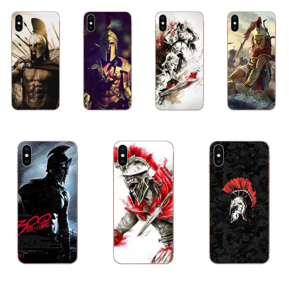 

For Samsung Galaxy Note 5 8 9 S3 S4 S5 S6 S7 S8 S9 S10 5G mini Edge Plus Lite Soft Capa Cover Case Spartan 300 Movie