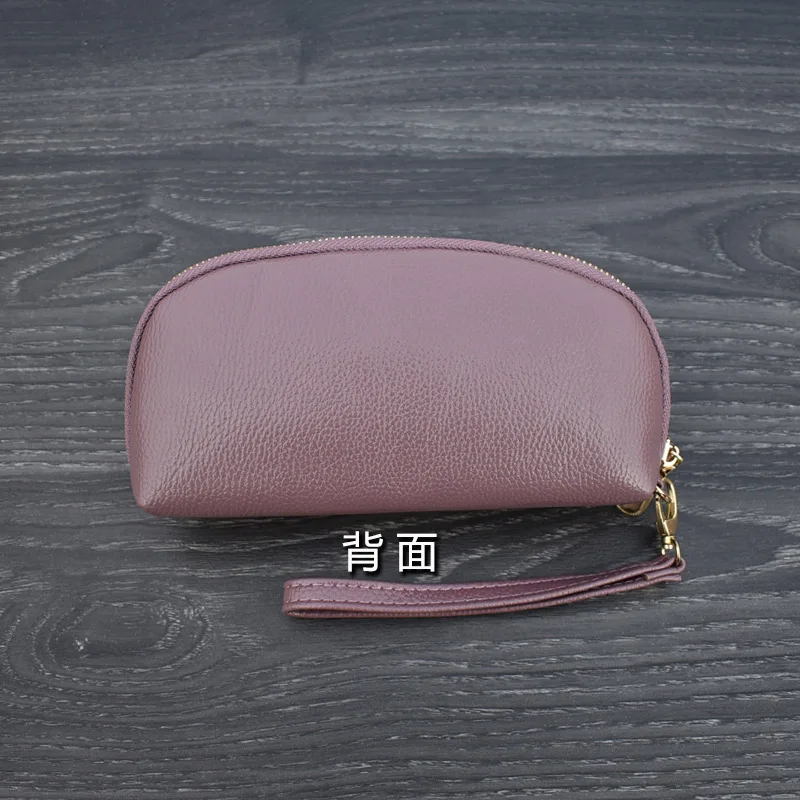 

2019 New Style Semi-Circular Clutch Korean-style Fashion Large Capacity Women's Phone Bag Cosmetic Bag Hot Selling