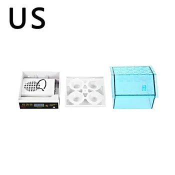 

Digital Temperature Small Brooder 4 Mini Hatchery Egg Incubator Hatcher for Chicken Duck Bird Pigeon
