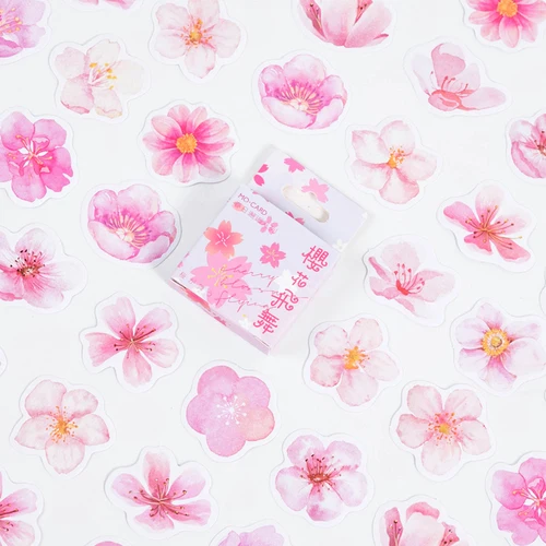 Sakura Planner Stickers, Hanami Deco Stickers, Cherry Blossom Deco  Planner Sticker Kit, Spring Seasonal Planner Stickers, ColibriCharms