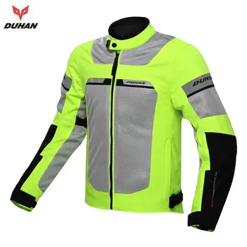 

2017 New DUHAN cross-country riding jackets men's summer Mesh breathable overalls two-piece outfit motorbike racing clothes