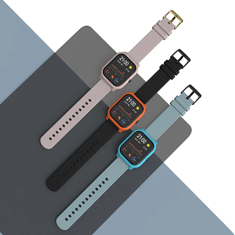 Защитный чехол для Amazfit GTS 10 шт./упак. Huami напульсники из ТПУ рамка бампер защита