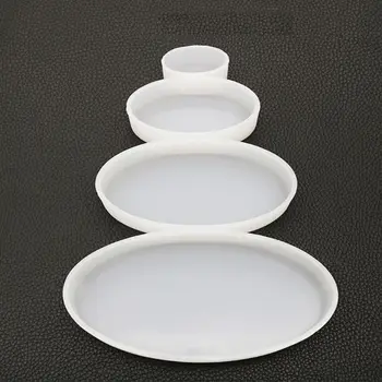 

Handmade Large Oval Bottom Mold Jewelry Silicone Mould Crystal Epoxy Resin Mold