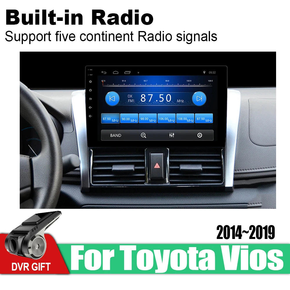 Car Gps Multimedia Player For Toyota 