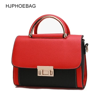 

HJPHOEBAG Fashion Women Bag Leather Handbags PU Shoulder Bag Small Flap Crossbody Bags for Women Messenger Bags bolsa YC245