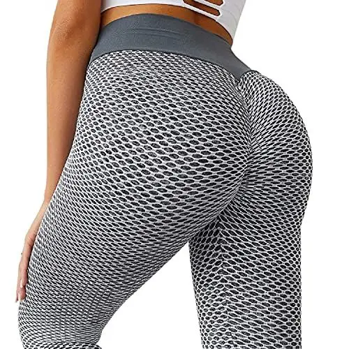 Women Ruched Butt Lift Yoga Pants Stretchy High Waist Booty Leggings Breathable Sports Fitness Gym Workout Tights Sportswear best leggings for women