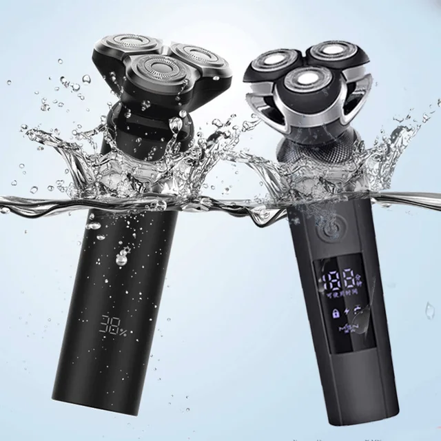 Xiaomi Electrical Shaver males's beard razor trimmer rechargeable moist