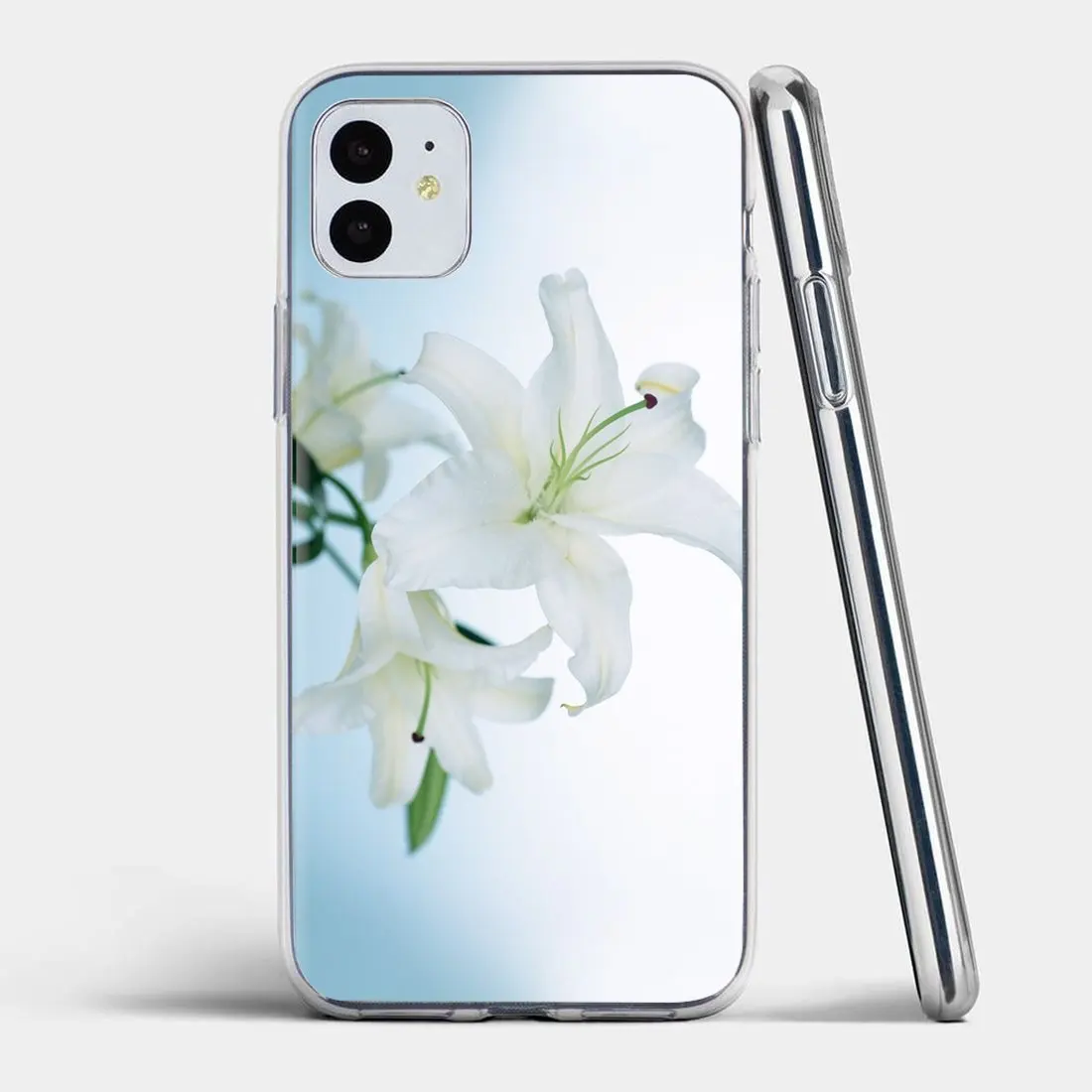 На заказ силиконовый чехол для телефона в Стиле Белая лилия Huawei мате честь 4C 5C 5X 6X