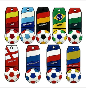 

World Cup cartoon football USB flash drive fashion drive custom personality creative business send boyfriend gift 8g gadget cute