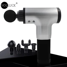 Пистолет для массажа мышц, Электрический массажер для тела, глубокое вибрирование, облегчение боли, формирование мышц, расслабляющее терапевтическое оборудование, пистолет