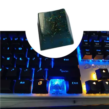 

Handmade Customized OEM Profile Resin Keycap Keyboard RGB Translucent Keycap
