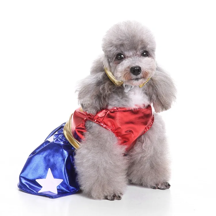 Pet Dresses Dog Clothes Girl Christmas Birthday Costume Suit Puppy Super Claw Skirt For Halloween Part Dogs Dress