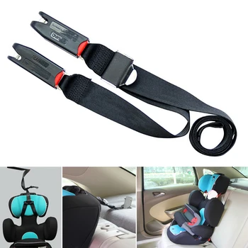 

Adjustable Car Baby Safe Seat Strap Isofix Soft Belt Anchor Holder Cover Shoulder Harness Strap Seat Clips Car Seat Belt Plug