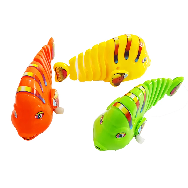 Милый мультфильм качающаяся рыба заводные игрушки для мальчиков забавные творческие детские развивающие Классические заводные игрушки детские подарки на день рождения