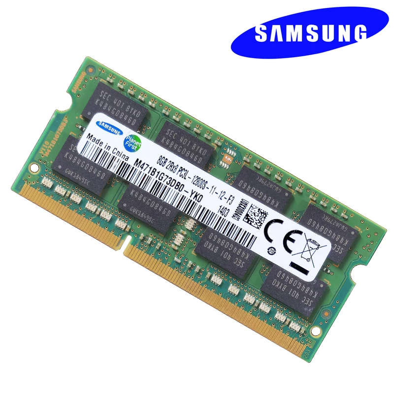 

Память SAMSUNG DDR3L PC3L 8G 12800S, ОЗУ для ноутбука, память DRAM, карта для ноутбука ddr3L 8 Гб 1600 МГц pc3L, оригинал