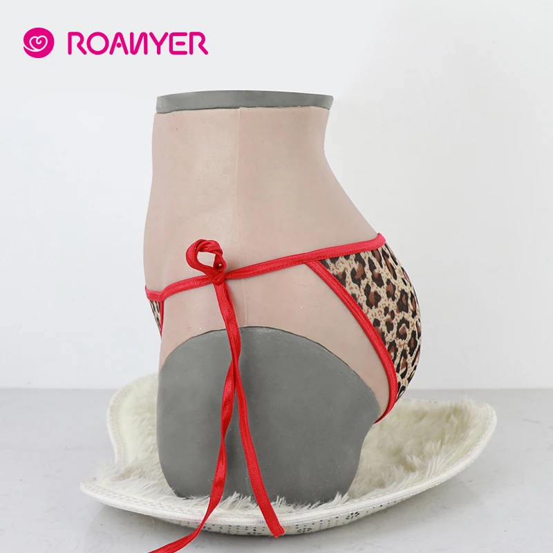 Roanyer Трансвестит силиконовые накладные вагины брюки drag queen искусственное
