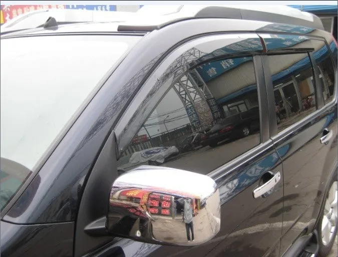 Боковые зеркала заднего вида из АБС пластика для Nissan Qashqai J10 2008 2009 2010 2011 2012 2013 2014 2015