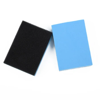 

2pcs Car Cleaning Ceramic Coating EVA Sponge Glass Wax Coat Applicator Pad Fine Fit For Car Wax Car Polishing