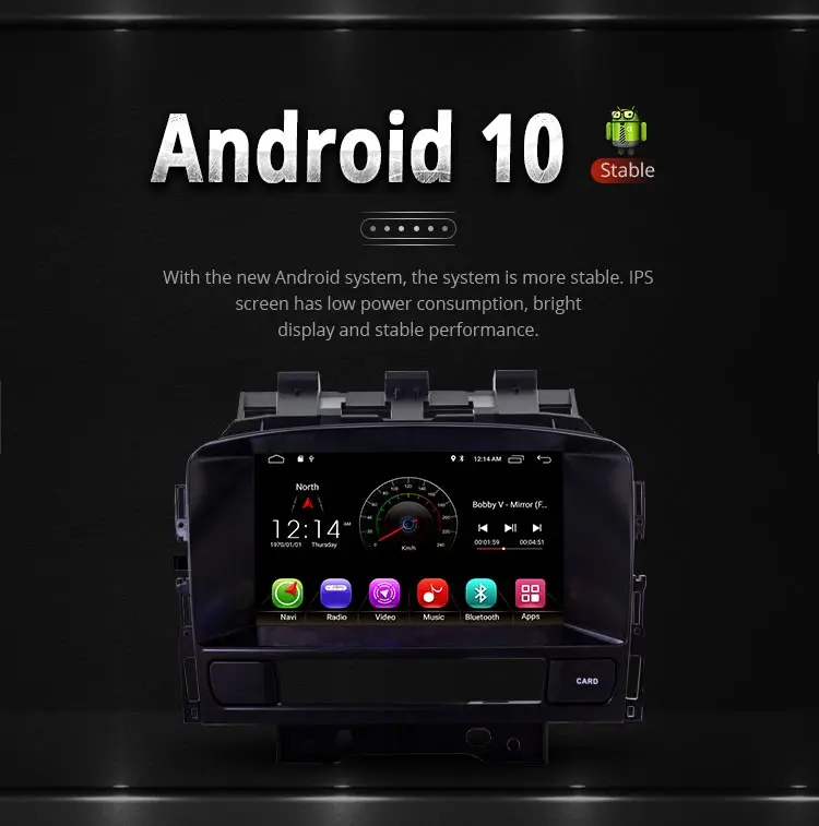 LJDA Android 10,0 автомобильный dvd-плеер для Buick Verano Vauxhall Opel Astra J gps навигация 2 Din Автомобильный радио мультимедиа wifi стерео SD