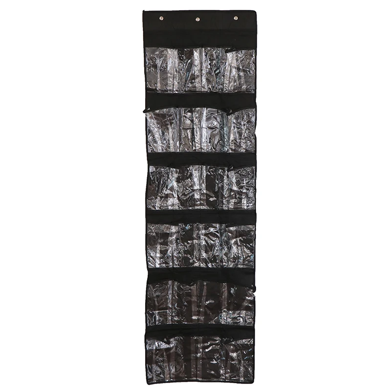 24 кармана ткань non-wovenShoes стеллаж для хранения за дверью бесплатно ногтей спальня галстук пояс держатель экономии пространства