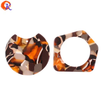 

Cordial Design 34*36MM 50Pcs Jewelry Making/Hand Made/Acetic Acid Bead/Geometry Shape/DIY Jewelry Accessories/Earring Findings