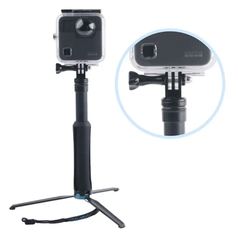 1 комплект 1 комплект 45 м водонепроницаемый чехол для дайвинга для GoPro Fusion 360 градусов камера Подводный бокс задняя дверь Защитный чехол оболочка