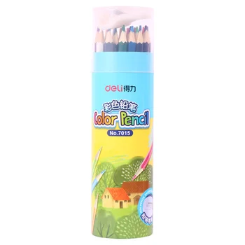 

1 Set/36pcs Creative Colored Pencils Wooden Pencils Lovely Stationery School Supplies for Kids Children Students with Pencil Sha