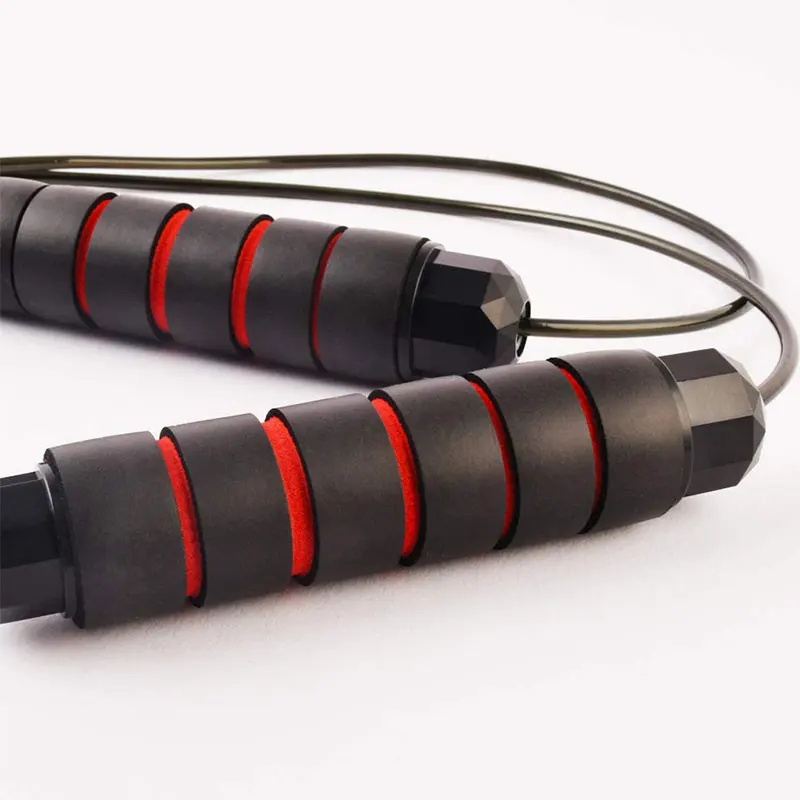 Skipping Rope Speed Weighted Jump Rope Workout Training Gear Adjustable Steel Wire Home Gym Fitness Boxing Equipment - Image 2