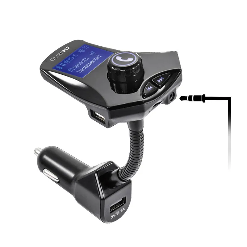 Новый автомобильный беспроводной Bluetooth передатчик гарнитура для смартфона