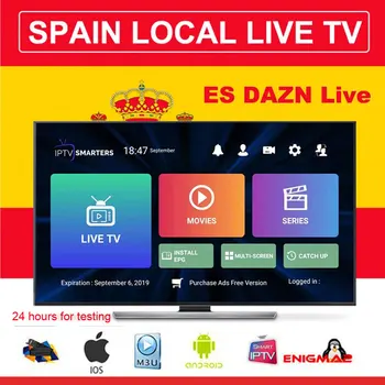 

M3U italian IPTV spanish polish netherland UK arabic Europe TV box for Smart IPTV