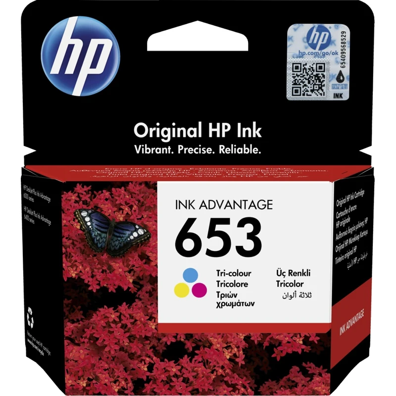 Картридж HP 653 многоцветный [3ym74ae] | Компьютеры и офис