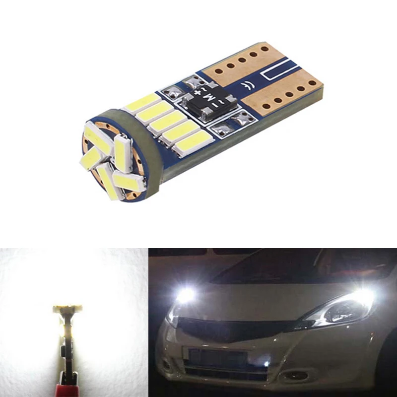 Автомобильные светодиодные лампы BOAOSI 1X T10 LED W5W Samsung для Opel Astra h j g Corsa Zafira Insignia Vectra b c