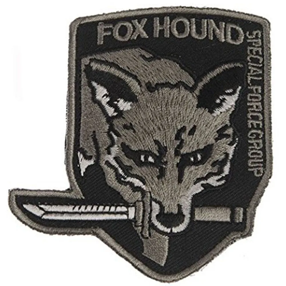 Металлическое снаряжение твердый FOXHOUND FOX HOUND SPECIAL FORCE GROUP патч VELVRO военный магазин |