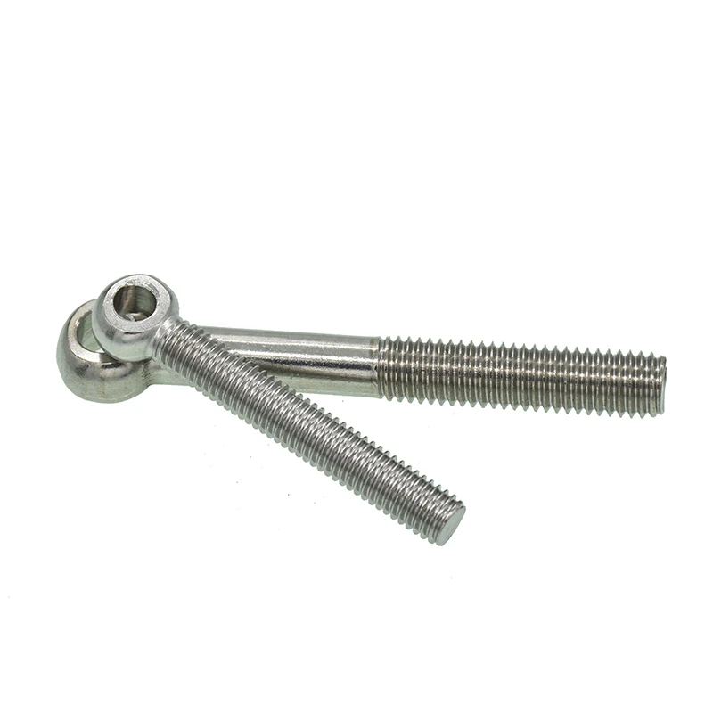 GB798 Stainless Steel Ring Link Bolt Fisheye Eye Slip Hole Screw M6 M8 M10 M12 5/2/1PCS